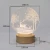 Import Best Selling Led Mood Lamp Acrylic Night Light Led Lamp With Wood Base Decoration Lighting from China