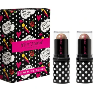Betsey Johnson Cosmetics Sparkle Plenty Luminous Highlighting Stick Kit 2 pc