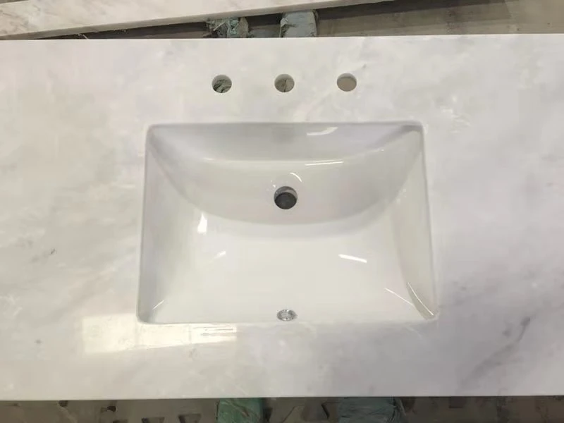 Bianca Marblea Modern Bathroom Sink Wash Basin