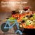 Import Bicycle Pizza Cutter Wheel Non-stick Dual Cutting Wheels Stainless Steel Bike Pizza Slicer for Pizza Lovers Kitchen Gadget Cool from China