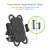 Import Bike Mount Universal Cell Phone Bicycle Rack Handlebar &amp; Motorcycle Holder Cradle Compatible with iPhone from China