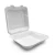 Import Biodegradable Disposable Paper Takeaway Food Boxes Hinged Box Eco-Friendly Sugarcane Bagasse Clamshell from China