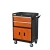Import Black and Red Tools Affordable Steel Chest Tool Box Roller Cabinet 2 Drawers with Double doors Central Locking System from China