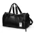 Import Black Genuine Cowhide Large Capacity Travel Bag Leather Weekend Overnight Business Duffel bag For Man from China