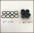 Import Black or silver Anodize 608 skateboard bearing wheel spacer and speed washer ID 8mm from China