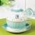 Import Blue and white classic english one person porcelain teapot / coffee and tea set from Pakistan