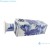 Import Blue and White Porcelain Landscape Motif Square Shape Ceramic Vase from China