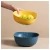 Import Blue and yellow design washing colander vegetable strainer from China