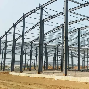 Bolts Connecting Light Weight Warehouse Steel Structure Buildings