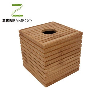 Boutique Bamboo Tissue Box