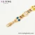 Import Bracelet-6 xuping Chain Link multicolor trukish eye 18K real gold plated  Bracelets  women China wholesale new design jewelry from China