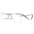 Import Bright vision 20002 unisex memory titanium rimless eyewear from China