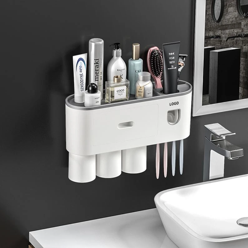Brush Travel Cleaner Toothpaste Plastic Stand On Wall Toothbrush Holder