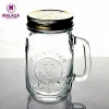 Bulk Buys 16 Oz Glass Mason Jar &amp; Glass Beverage Jar