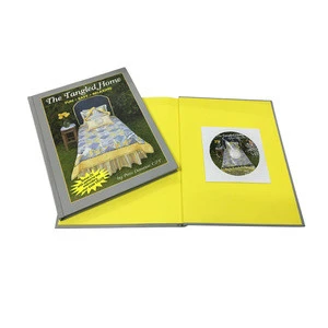 Bulk Production High Quality 4C+4C Hardcover Catalogue Printing with CD