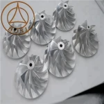 BV40 54409880014 Billet Compressor Wheel Titanium Billet Turbo Compressor Wheel
