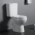Import C1004 Sanitary wares cheap price white glaze washdown ceramic two piece toilet from China