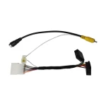 C9003H-8Pin DJ7021-6.3-11 3.0-9Pin RCA Male Automotive Wiring Harness Truck Sound Machine Cable Assembly