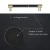 Import Cabinet Handle Golden Furniture Drawer Handle Brass Brushed Cabinet Handle Hole Distance Kitchen Cabinet Door from China