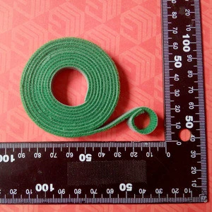 Cable Strap wholesale 2019 Multi-use 3/8inch 10mm Green Reusable hook and loop wire cable system