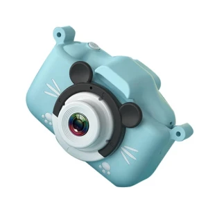 Camcorder 4k Digital Cartoon Anti-fall Mini Children Waterproof Camera Cute Toy Boys Girls Double Lens Children Digital Camera