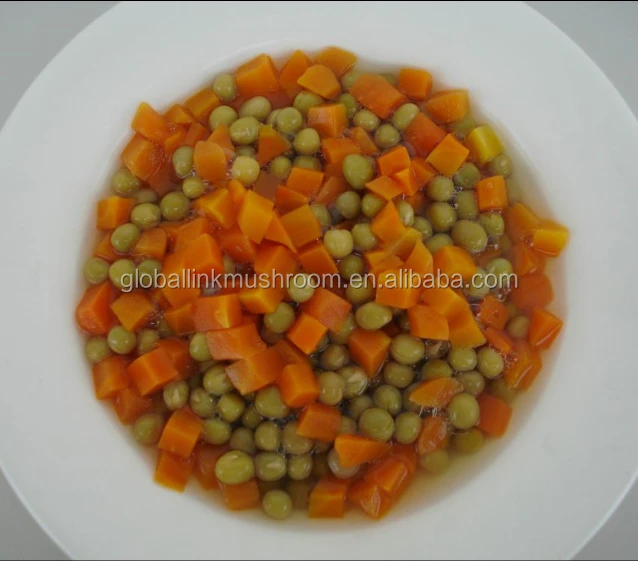 Canned Mixed Vegetables Green Peas Sweet Corn Carrot