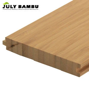 Carbonized Horizontal 14mm Bambus Slats Floor  and Vertical Hardwood Floor Bamboo For Indoor
