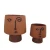 Import Ceramic abstract face vase from China
