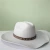 Import CH99 Wholesale High Quality Custom White Color Wool Cowboy Hat from China