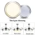 Import Chap Retractil Modern Retractable Folding Transparent Blade Remote High Lumen LED Ceiling Fan With Light from China