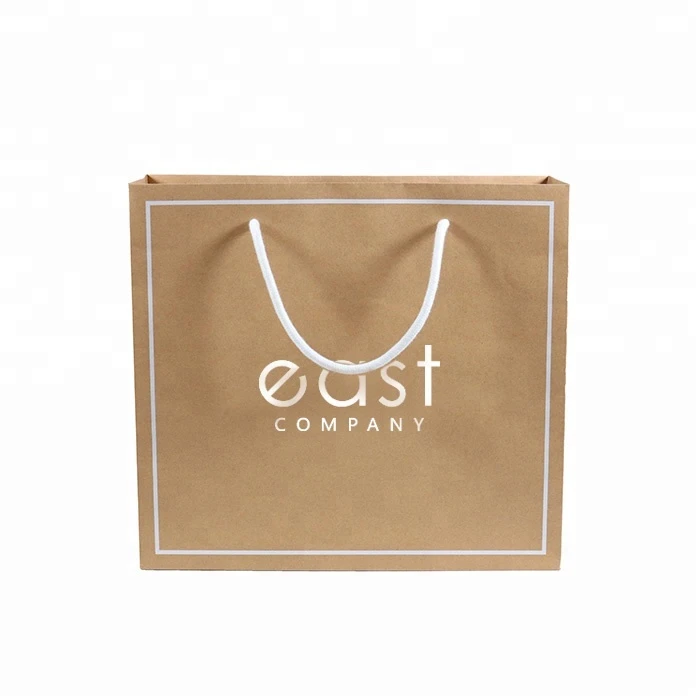Cheap China Wholesale Price Customized Brown Kraft Paper Bag in Stock