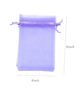Cheap Custom Printed Organza Bags in Packaging Bags personalized organza pouch