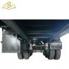 Cheap Factory Price Tri-Axle 40Ft 20Ft Container Flatbed Flat Bed Semi Truck Trailer