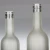 Import Cheap Frosted Round shape glass wine bottle 750 ml from China