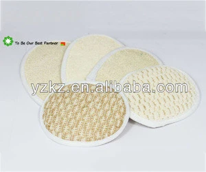 Cheap health hotel bath natural disposable loofah sponges for sale