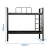 Import Cheap metal bed kd structure metal frame dormitory beds steel pipe bunk bed from China