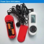Cheap Portable mini FM radio with earphone