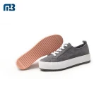 Cheap Price Fashion Customized Height Increasing Casual Canvas Women Shoes