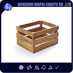 Cheap price Wooden recycled wood Material wooden fruit crates