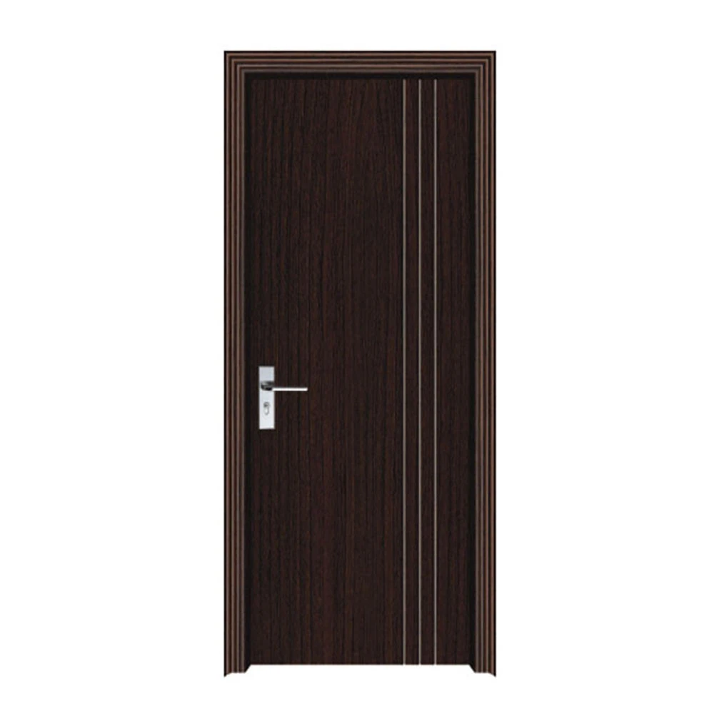 Cheap PVC interior wooden door