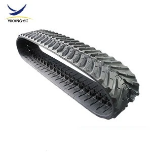 cheap rubber track for construction machinery parts