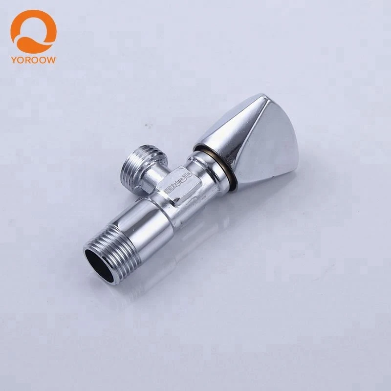 Cheap sanitary bathroom faucet water inlet control angle handle angle valve