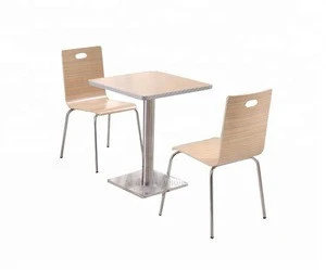 cheap wooden tables and chairs set for restaurant