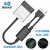 Import CHELINK Wireless AUX Bluetooth Car Kit Audio Bluetooth Adapter  with USB and 3.5 mm Jack Cable for BMW mini Cooper SUV from China