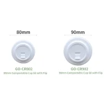 China Factory Raw Sugarcane Fiber Pulp Tall Double Wall 80mm 90mm Paper Cup Lids For 8oz 10oz 12oz 16oz Hot Drink Cup Lids