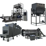 China Large Capacity Twin Screw Extruder Factory Price Pet Food Processing Floating Fish Feed Pellet Machine