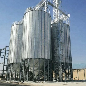 China manufacture galvanized steel grain storage silo