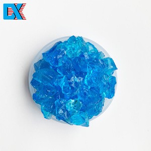 China recycled decorative broken crushed glass glass rock stone
