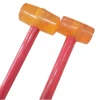 China shiang wooden handle orange high resilience shakeproof rubble mallet hammer