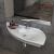 Import China stone resin lavabo, bathroom sink, hanging basin BS-8425 from China